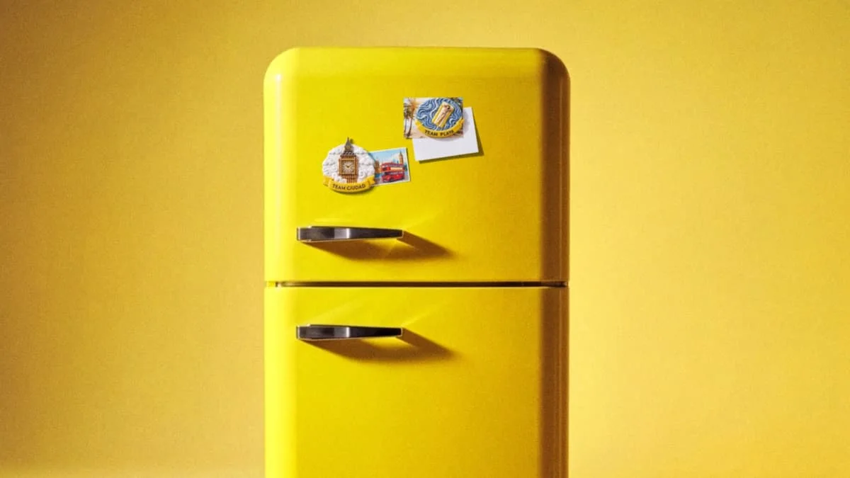 Vueling lets travellers design their own fridge magnets with Gemini